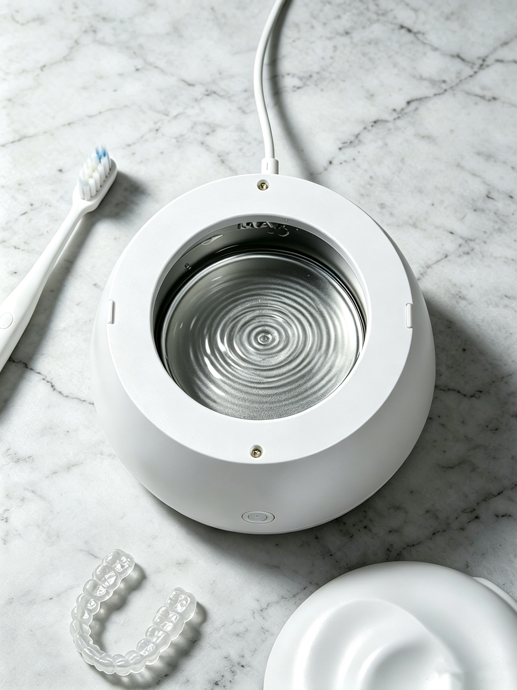 Ultrasonic Dental Cleaner | 200mL IPX7 Waterproof Dental Cleaning Pod