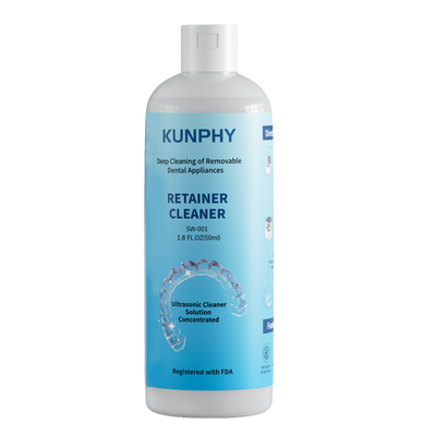 Dental Appliance Cleaner | Ultrasonic Cleaning Solution for Retainers & Aligners