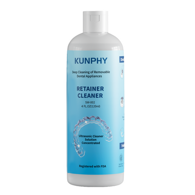 Dental Appliance Cleaner | Ultrasonic Cleaning Solution for Retainers & Aligners