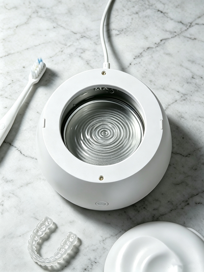 Ultrasonic Dental Cleaner | 200mL IPX7 Waterproof Dental Cleaning Pod