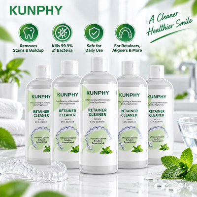 5-Pack 250mL Cleaning Solution Set – Dental, Jewelry & Eyewear