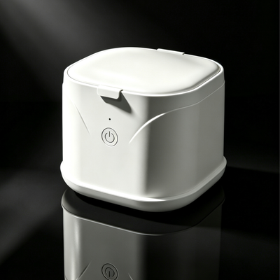 KUNPHY Ultrasonic Retainer Cleaner | 46KHz Dental Cleaner for Aligners, Mouth Guards & Dentures