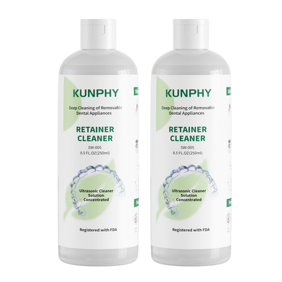 Mint Dental Appliance Cleaner | Ultrasonic Cleaning Solution for Retainers & Aligners