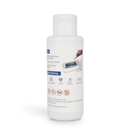 kunphy Jewelry Cleaner, Ultrasonic Cleaner Solution - Jewelry Cleaner for Gold, Silver, Platinum Diamonds and Non-Porous Precious & Semi-Precious Jewelry 4 oz(120ml)