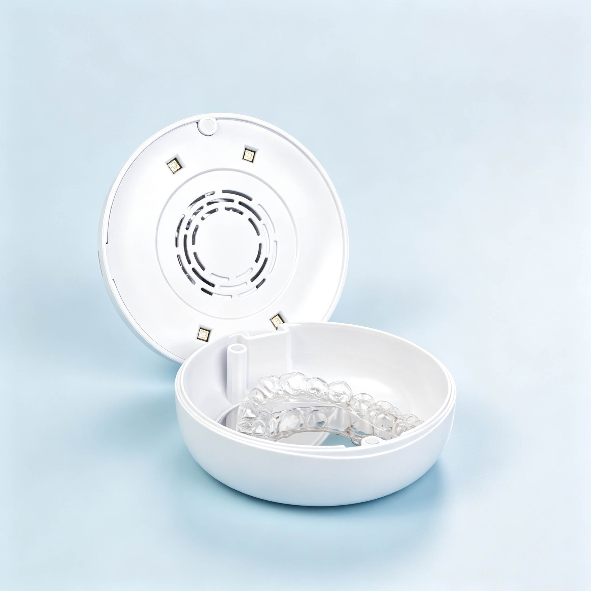 UVC Retainer Case — Smart 3-Minute Care for Aligners & Retainers