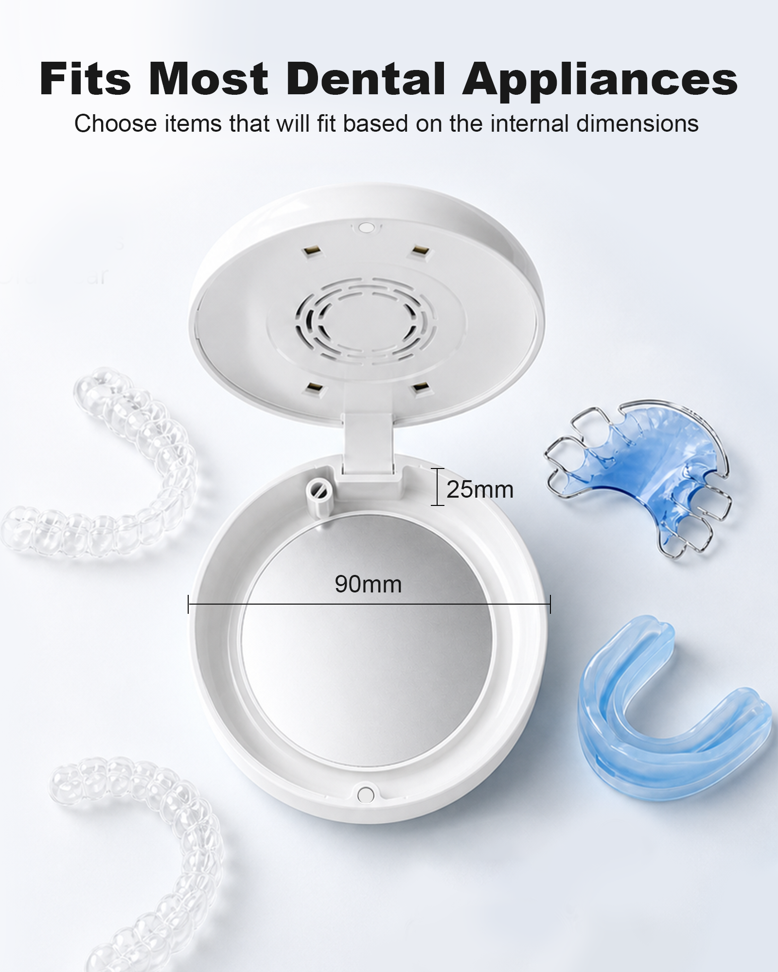 UVC Retainer Case — Smart 3-Minute Care for Aligners & Retainers