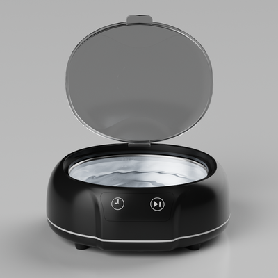 KUNPHY Ultrasonic Jewelry Cleaner, 700ml(24.5 0z) 48KHz Jewelry Cleaner Machine with 3 Digital Timers, Ultrasonic Cleaning Machine for Glasses, Rings, Diamond, Necklaces