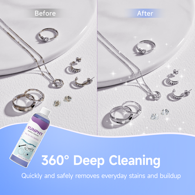 Plant-Based Jewelry Cleaner | Enhanced Formula for Ultrasonic Cleaners