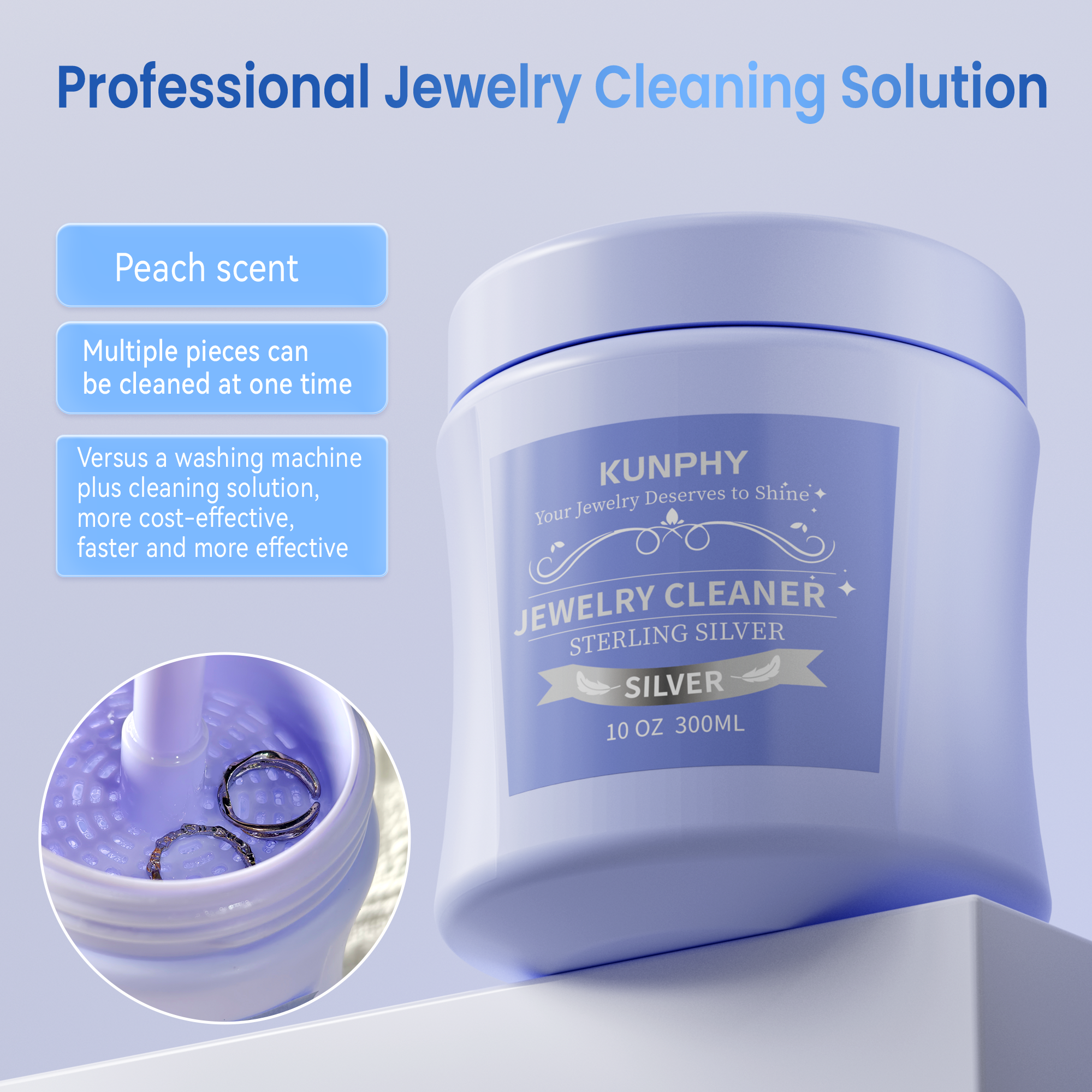 Silver Jewelry Cleaner | Tarnish Remover & Shine Restorer