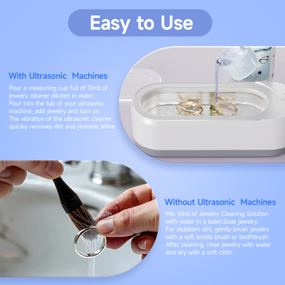 Plant-Based Jewelry Cleaner | Enhanced Formula for Ultrasonic Cleaners