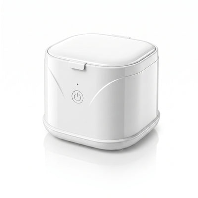 KUNPHY Ultrasonic Retainer Cleaner | 46KHz Dental Cleaner for Aligners, Mouth Guards & Dentures