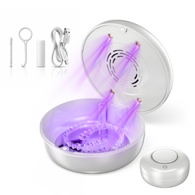 UVC Retainer Case — Smart 3-Minute Care for Aligners & Retainers